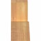 Ekena Millwork Portland Smooth Timber Gable Bracket, Western Red Cedar, 48"W x 8"H x 3 1/2"D x 3 1/2"F, 4/12 Pitch GBW048X08X0404POR00SWR - alternate 3